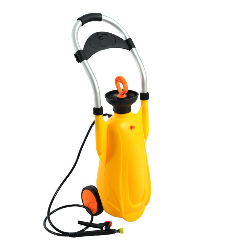 Eagle Beast stație portabilă de spălare a ochilor 12L pe cărucior, cu duș de urgență