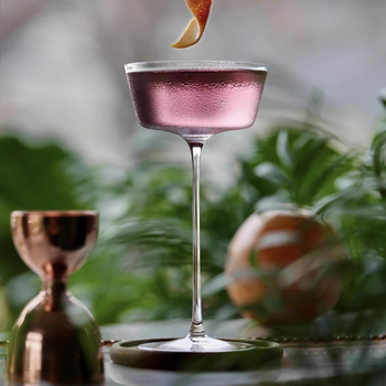 Pahare de cocktail din cristal fără plumb, stil japonez, pahare martini cu picior înalt pentru barmani profesioniști, ceașcă de cafea