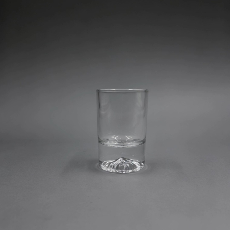 Set de pahare din sticlă premium – pahare pentru apă și lichior, stil Mountain-Bottom, 6–10 bucăți