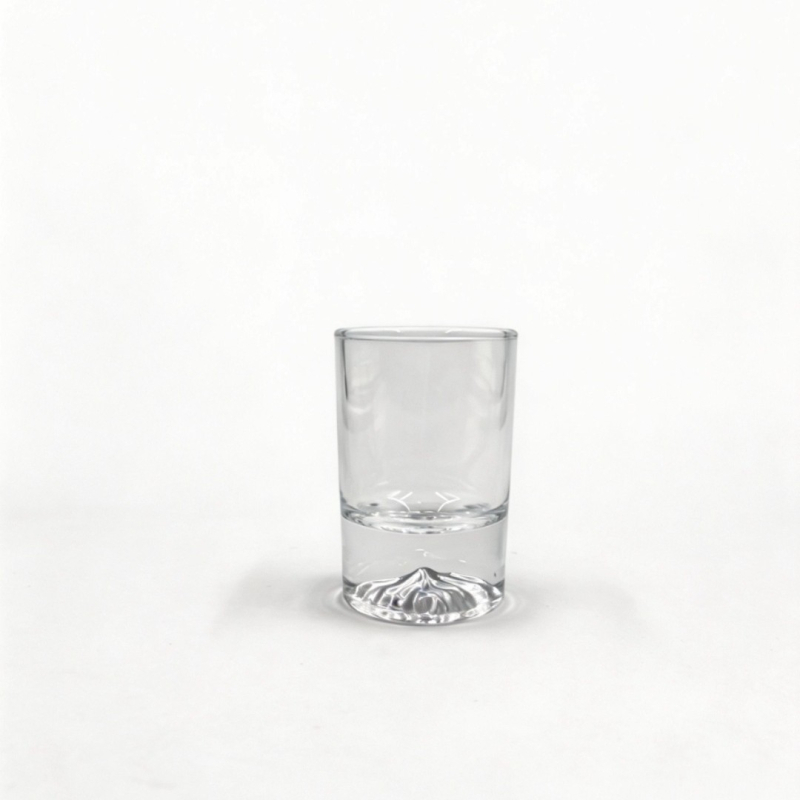 Set de pahare din sticlă premium – pahare pentru apă și lichior, stil Mountain-Bottom, 6–10 bucăți