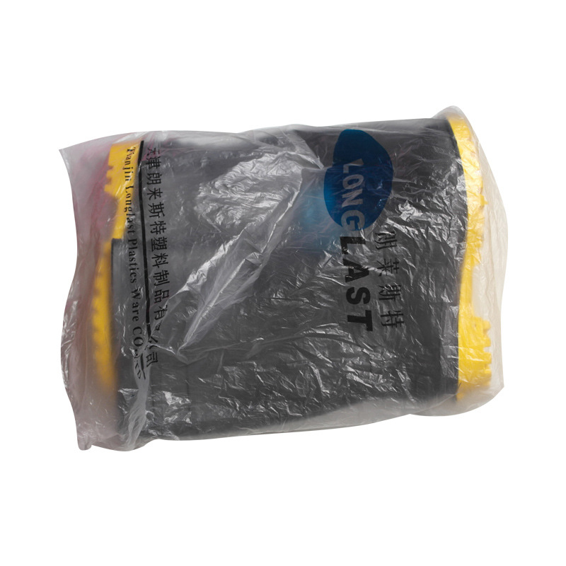 Langlester ghete de protecție PVC, înălțime mare, rezistente la acizi și baze, protecție împotriva loviturilor și perforării, rezistente la ulei, antiderapante, rezistente la coroziune, încălțăminte de lucru impermeabilă