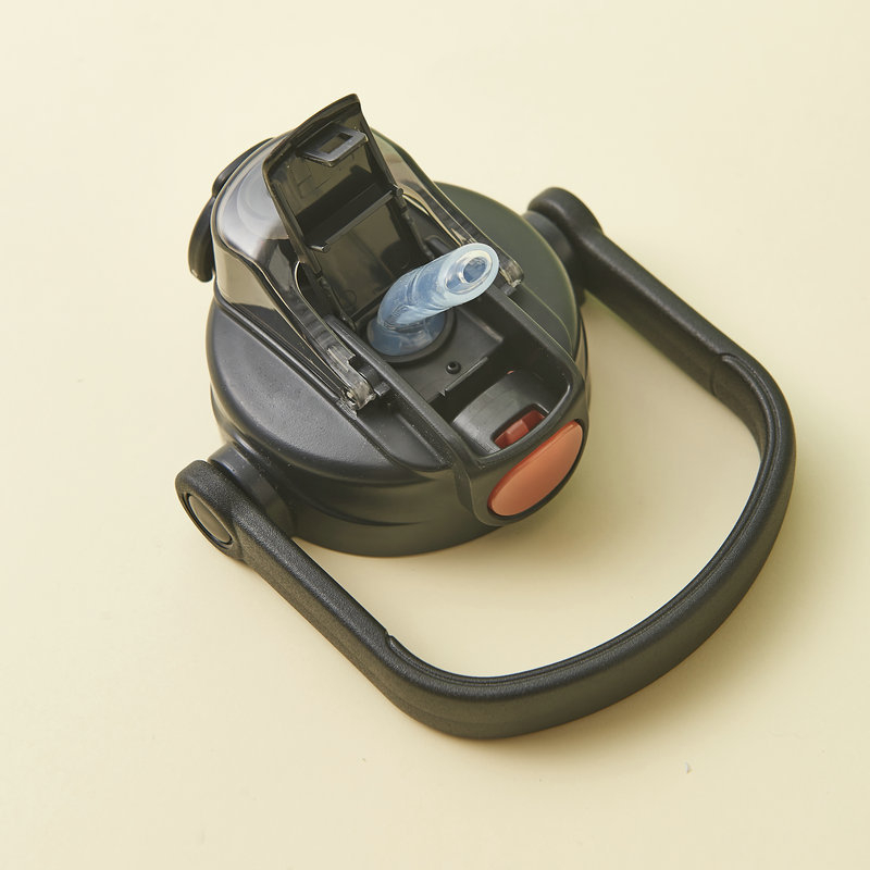 Capac plastic izolat pentru pahar, protecție împotriva prafului, capac de duză cu mâner pentru găleată, diametru mare