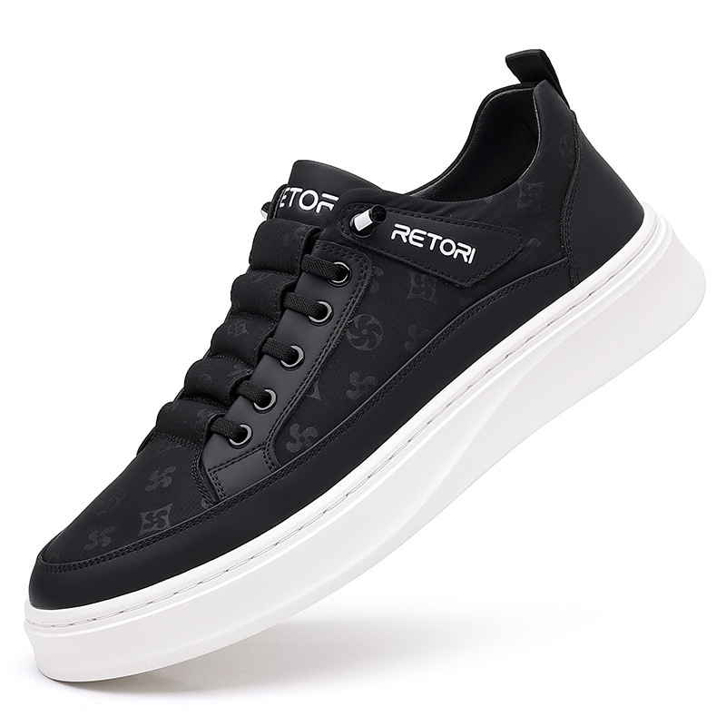 Pantofi sport bărbați slip-on, ușori și respirabili, cu panouri din material ice-silk, încălțăminte casual