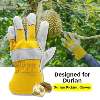 Mănuși de protecție groase pentru durian, anti-înțepare și anti-tăiere, rezistente la uzură, pentru deschiderea și curățarea durianului, mănuși de uz casnic curate și igienice
