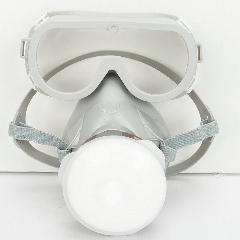 Mască de gaz cu filtru din cărbune activ, respirator protector împotriva pesticidelor și formaldehidei, pentru industrie și construcții