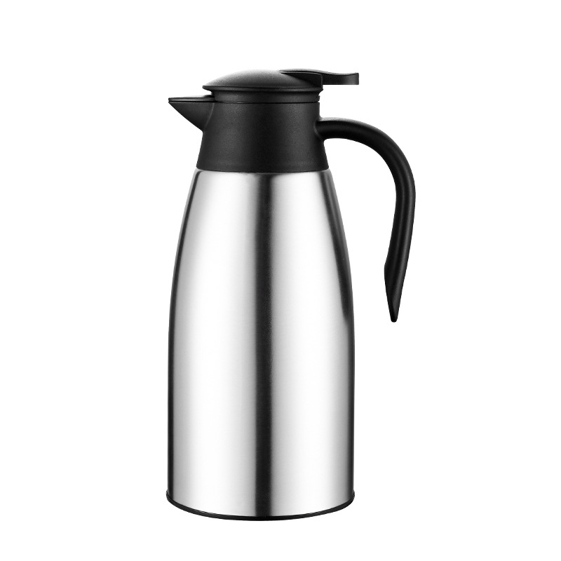 Obermeth 304 oțel inoxidabil, pereți dubli vidati, termos pentru uz casnic, recipient pentru apă fierbinte și oală de cafea