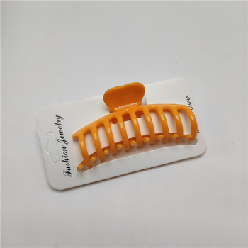 Set de 100 etichete din carton cu clips pentru accesorii de păr, capete albe