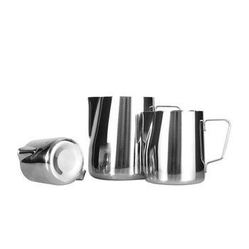 Recipient din oțel inoxidabil pentru latte art și spumarea laptelui