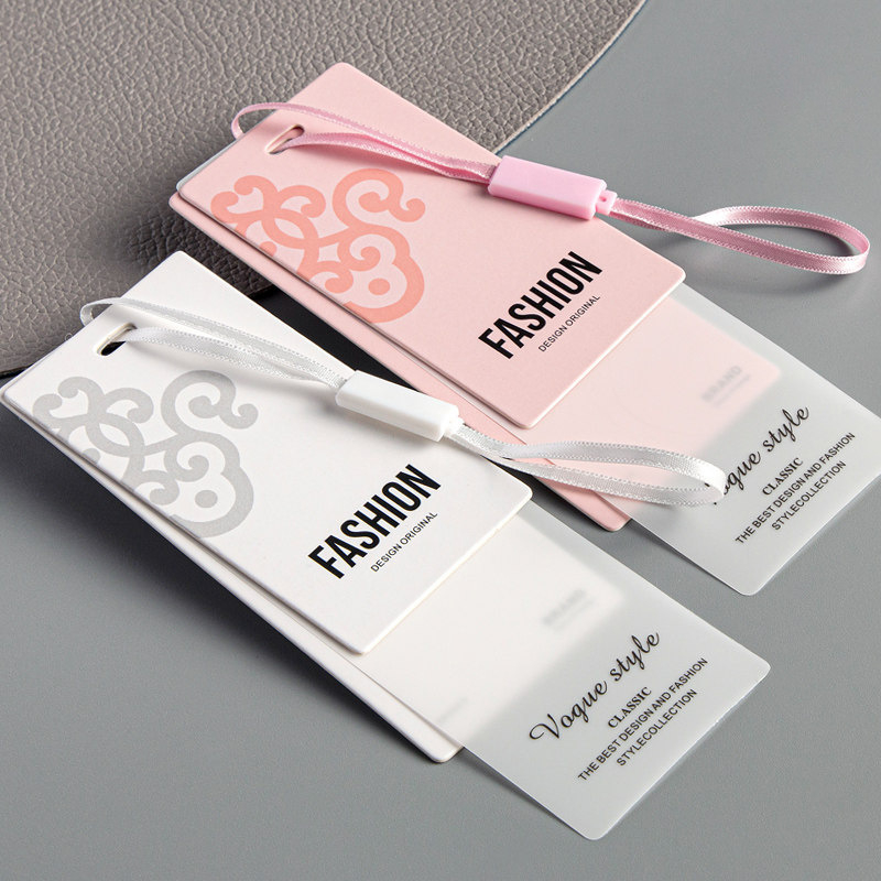 Set etichete pentru haine pe hârtie cu plăcuță de cupru; etichete personalizabile pentru haine de damă și design certificat pentru îmbrăcăminte de înaltă clasă și textile de casă