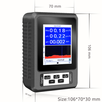 Detector Geiger XR1 BR-9B pentru radiații ionizante