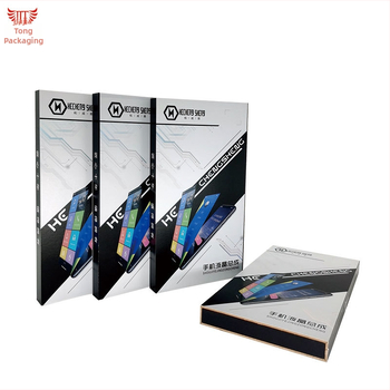 Cutie personalizată pentru ambalarea ecranului LCD al telefonului mobil, cu capac rabatabil – cutie premium pentru produse digitale 3C
