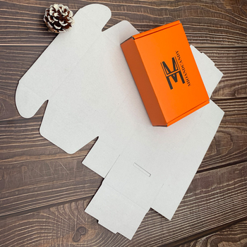 Cutie pliabilă din carton ondulat, personalizabilă, pentru cadouri, lenjerie intimă și șosete