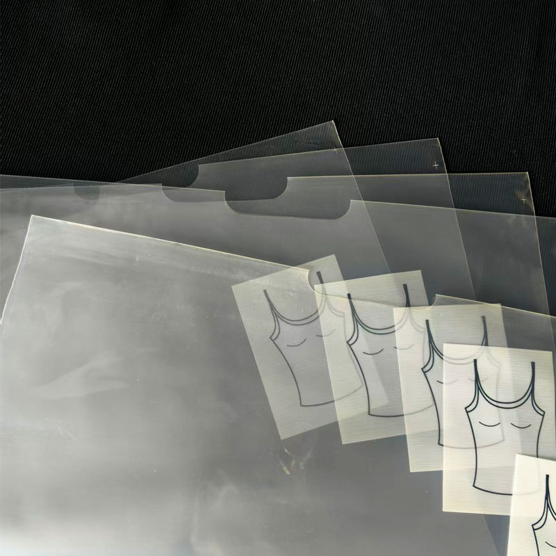 Sac de depozitare pentru lenjerie feminină, cu cârlig pentru agățat și fermoar, material PE, ambalaj transparent