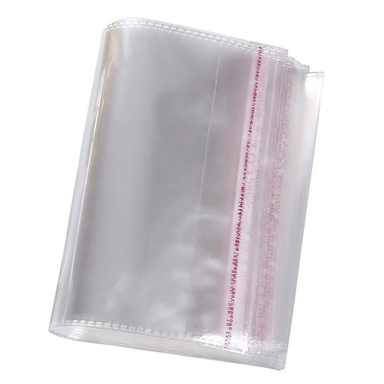 Saco OPP transparent autoadeziv 32×46 cm + 4 cm, pentru ambalarea hainelor și textilelor de casă, pungă groasă anti-praf