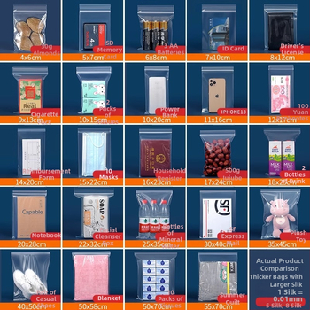 Saci de depozitare alimentare pentru frigider și congelator, sigilate, de calitate alimentară, pentru depozitarea cărnii