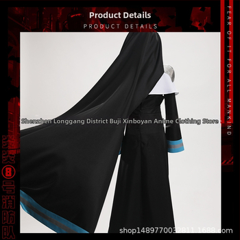 Fire Force: Alice Uniformă Sister C – Costum Cosplay, Uniformă de călugăriță-pompier pentru anime