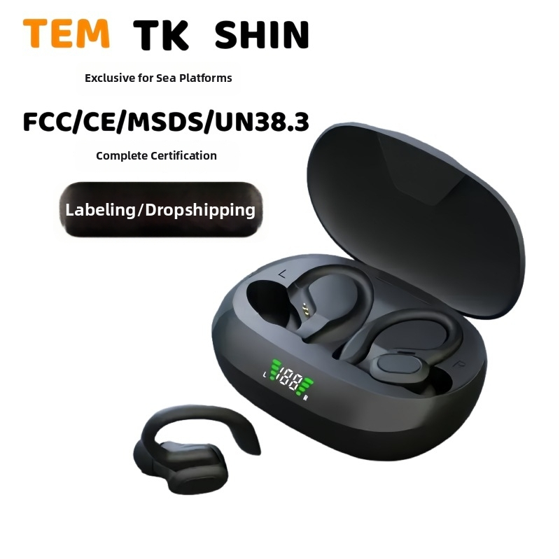 SP16OWS Căști Bluetooth fără fir cu cârlig pentru ureche, in-ear, bas puternic
