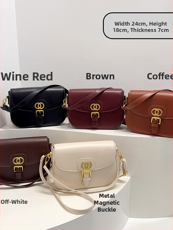 Geantă crossbody mare, din piele sintetică, cu clapă