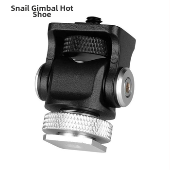Accesorii foto pentru DSLR: cușcă pentru cameră, stabilizator pentru monitor, suport pentru hot shoe, cap pan-tilt Snail