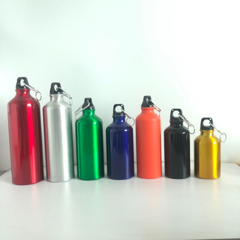 Sticlă de apă sport din aluminiu, cu gură îngustă, pentru drumeții și ciclism în aer liber