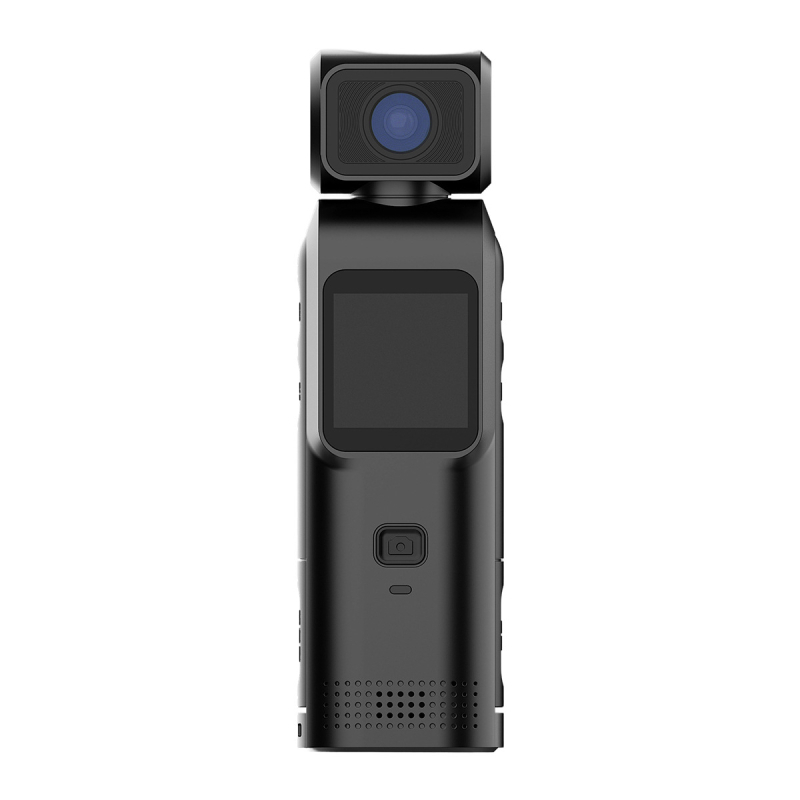 Cameră cu gimbal portabilă, compactă, stabilizare anti-tremur, video 4K HD, transfer Wi-Fi către telefoane, cameră duală