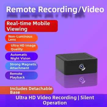 Cameră de supraveghere WiFi pentru casă, monitor fără fir, înregistrator video portabil 1080p
