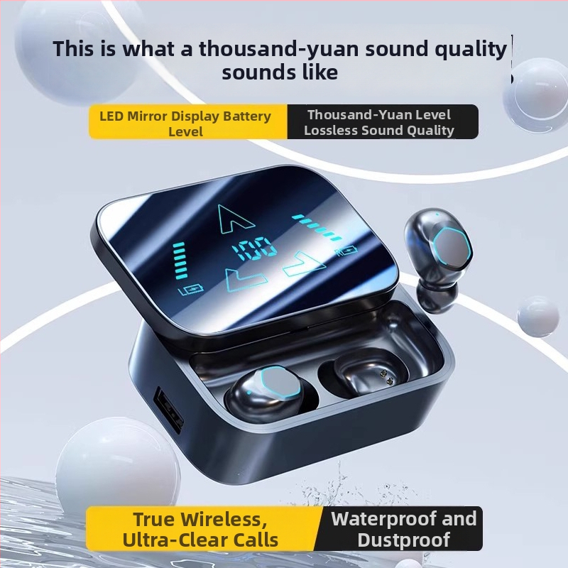 Căști Bluetooth – nou model 2025, fără fir, sunet de înaltă calitate