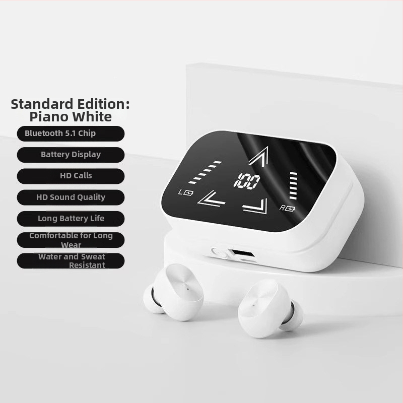 Căști Bluetooth – nou model 2025, fără fir, sunet de înaltă calitate