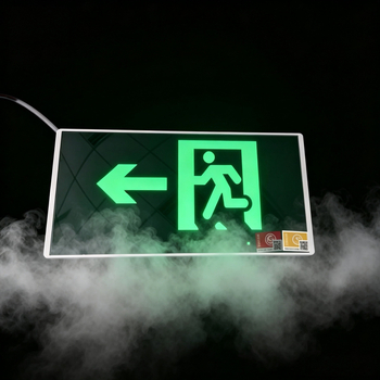 ZX-BZ-BDZ-501 Indicator LED pentru evacuare în caz de urgență, semn de ieșire LED, monofacial