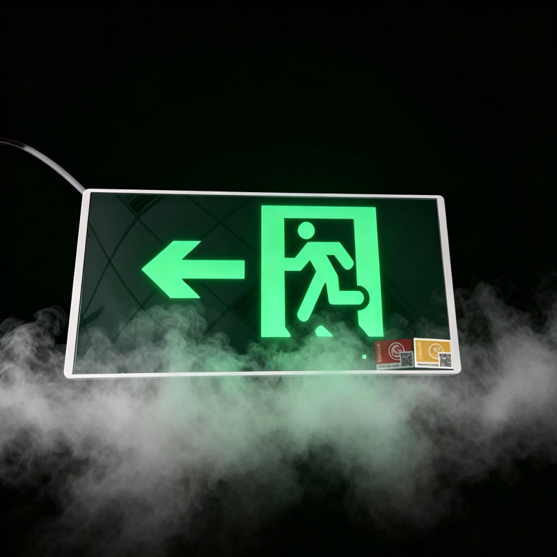 ZX-BZ-BDZ-501 Indicator LED pentru evacuare în caz de urgență, semn de ieșire LED, monofacial