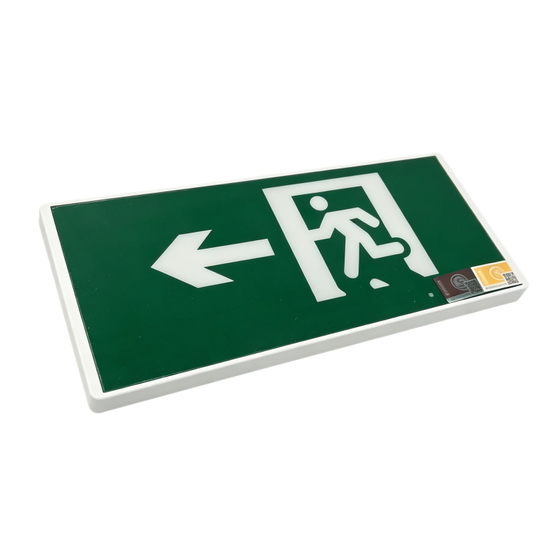 ZX-BZ-BDZ-501 Indicator LED pentru evacuare în caz de urgență, semn de ieșire LED, monofacial