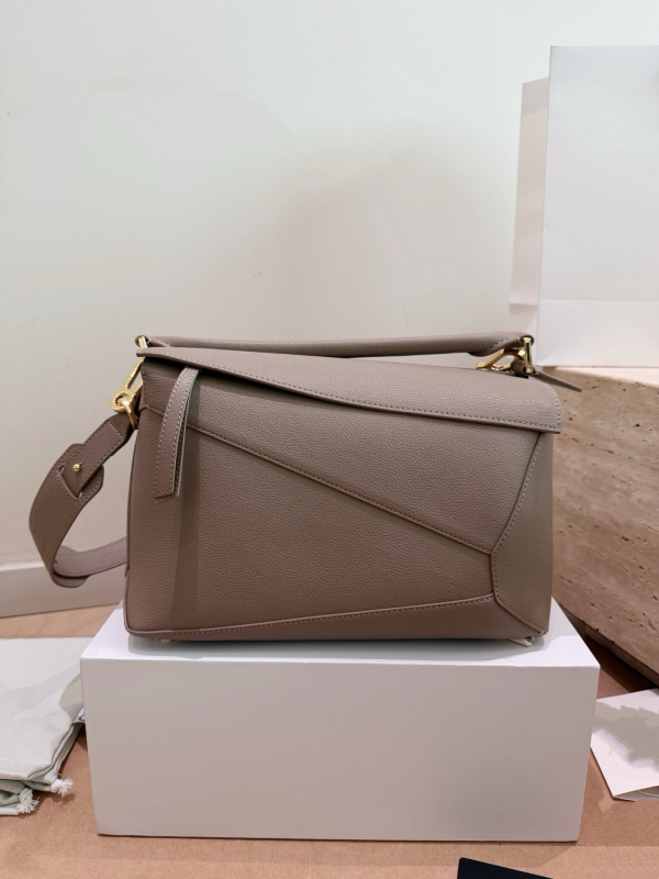 Geantă geometrică din piele pentru femei, crossbody, capacitate mare