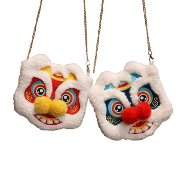 Portofel de pluș pentru monede, rucsac școlar personalizabil și pandantiv pentru rucsac, mini geantă de depozitare