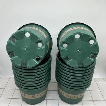 20 ghivece plastice pentru suculente, diametrul 14,5 cm, înălțimea aproximativ 10 cm, ghivece de 150 galoni, a cincea generație