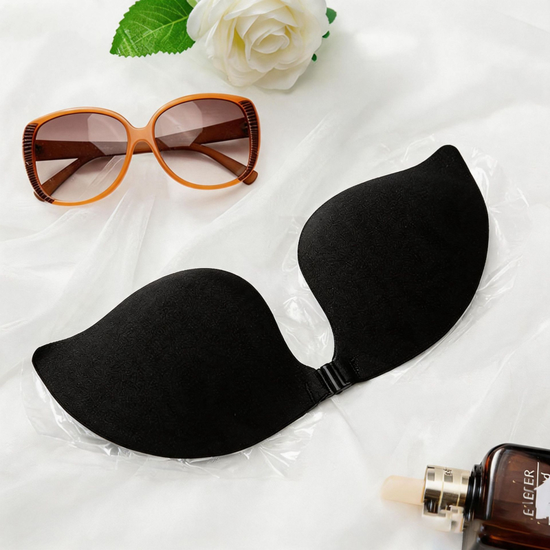 Fox Tail sutien fără bretele cu închidere frontală, invizibil, respirabil din nylon, pentru rochie de mireasă
