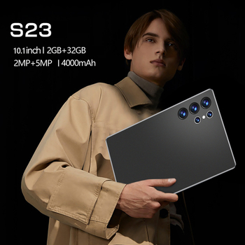 S23 Tabletă Android HD de 10,1 inch, Wi‑Fi, Bluetooth, GPS, 4G, MTK octa-core, 64GB, cameră duală, ecran IPS, corp metalic