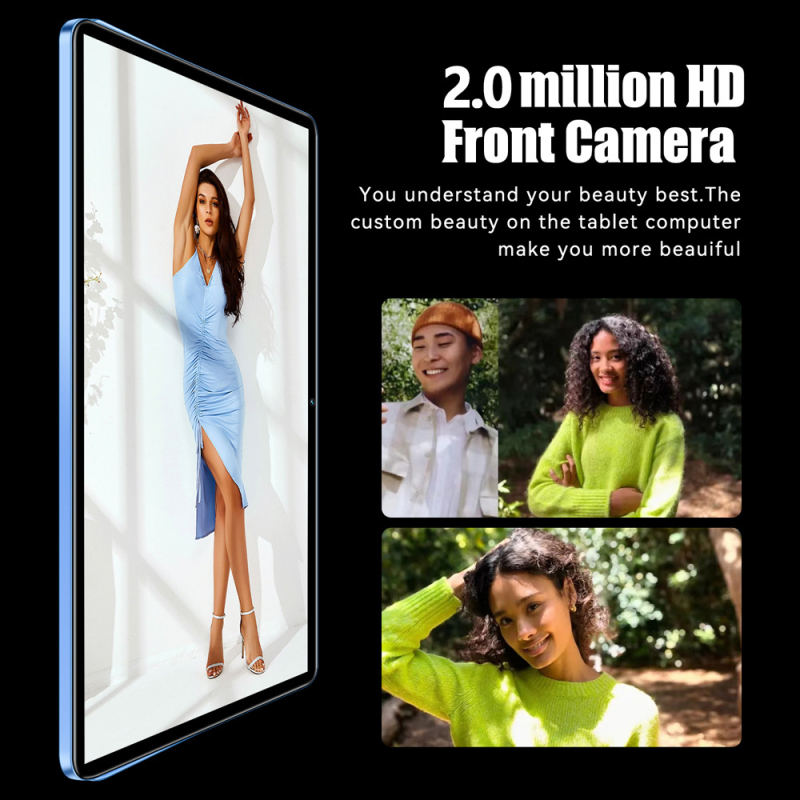S23 Tabletă Android HD de 10,1 inch, Wi‑Fi, Bluetooth, GPS, 4G, MTK octa-core, 64GB, cameră duală, ecran IPS, corp metalic