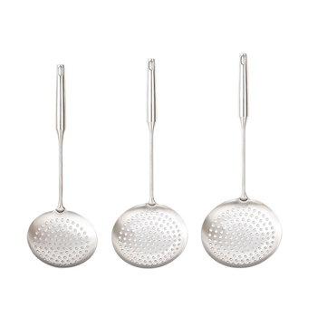 Colander din oțel inoxidabil 316, design integrat îngroșat, mâner lung, pentru gătit, fiert și prăjit