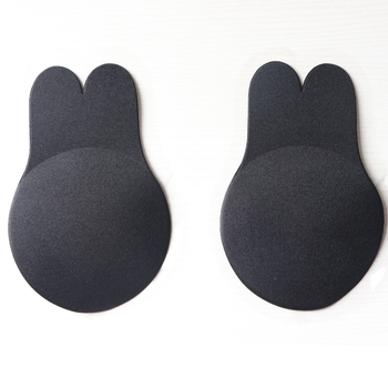 Sutien din silicon, invizibil, fără bretele, cu plasturi de ridicare pentru sân și plasturi pentru mameloane