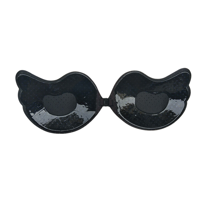 Sutien invizibil cu model de fluture, subțire, respirabil, din silicon, culoare nude