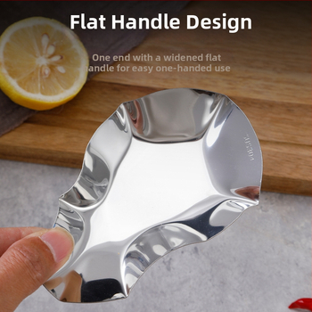 Vas pentru scoici din oțel inoxidabil 304, cu spatulă, lingură de supă și tavă – unelte de bucătărie, design fluture, stil minimalist modern