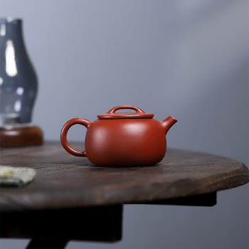 Ceainic din lut purpuriu, pictat manual, set Gongfu pentru uz casnic