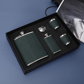 Set de hipflask din oțel inoxidabil 304, înaltă calitate, robuste pentru exterior, mini-flasuri portabile cu imprimare a logo-ului