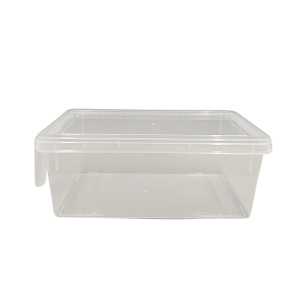 Cutie de depozitare în frigider pentru fructe și legume, transparentă, sigilată, din plastic