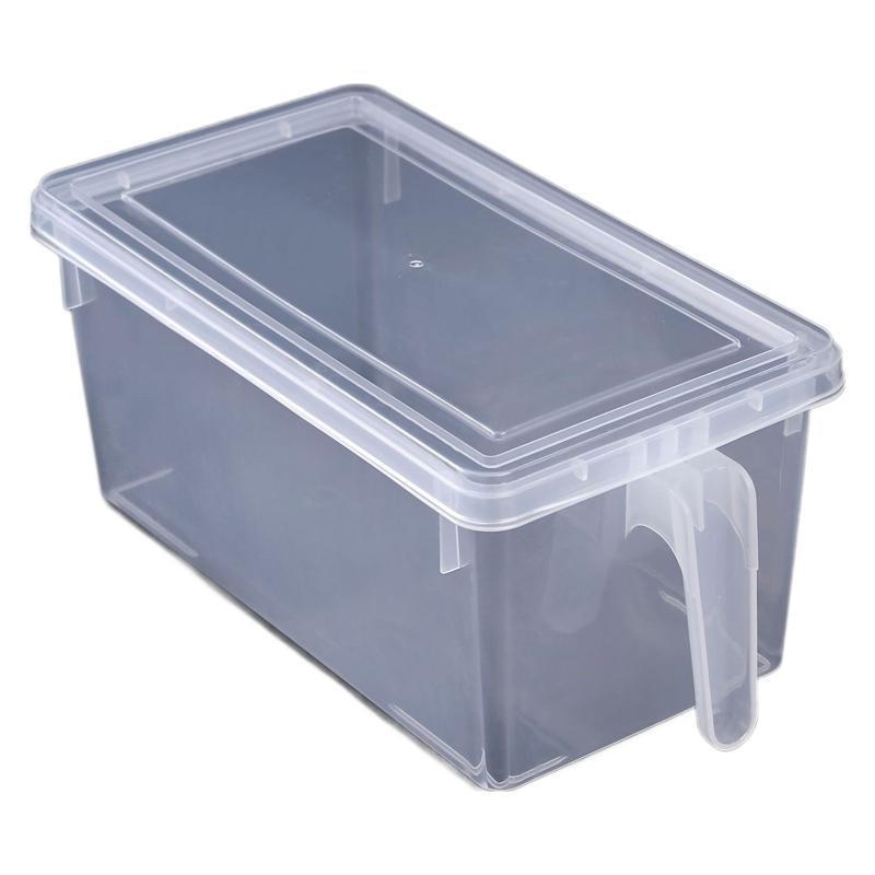 Cutie de depozitare în frigider pentru fructe și legume, transparentă, sigilată, din plastic