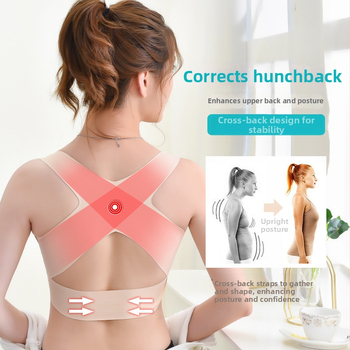 Sutien fără cusături cu spate, design 2 în 1, cupe modelate 3/4, material Ice Silk