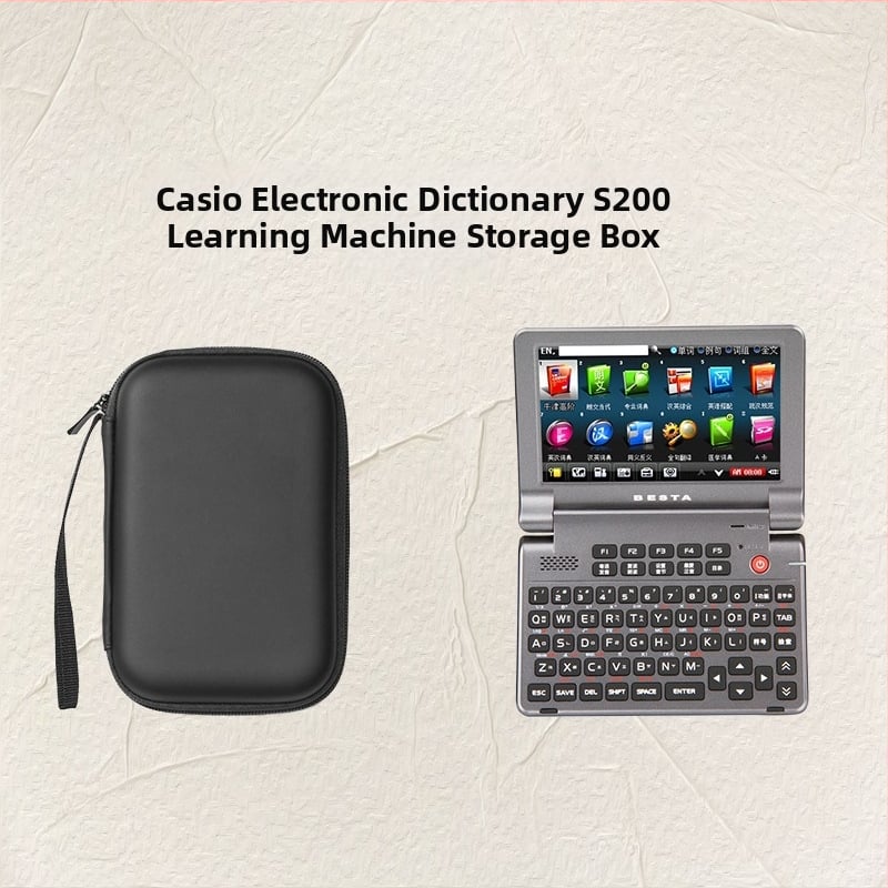 Husă protectie Casio pentru dicționar electronic, seria E-XAE-W, rezistent la zgârieturi și uzură, accesoriu de depozitare 3C
