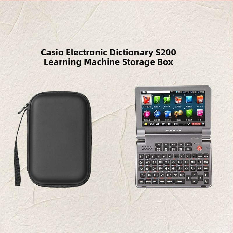 Husă protectie Casio pentru dicționar electronic, seria E-XAE-W, rezistent la zgârieturi și uzură, accesoriu de depozitare 3C