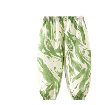 Pantaloni de vară anti-țânțari pentru copii, pentru băieți și fete, pantaloni sport ușori și respirabili, lungime trei sferturi, model 2024