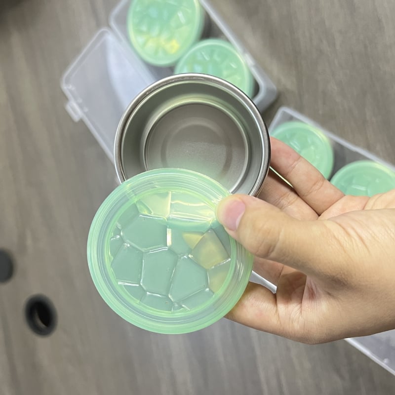 Cutie pentru prânz din oțel inoxidabil 304, izolație multicapa, cu model cireș, etanșă și anti scurgeri, compatibilă cu cuptorul cu microunde, portabilă